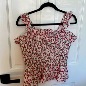 J Crew floral top